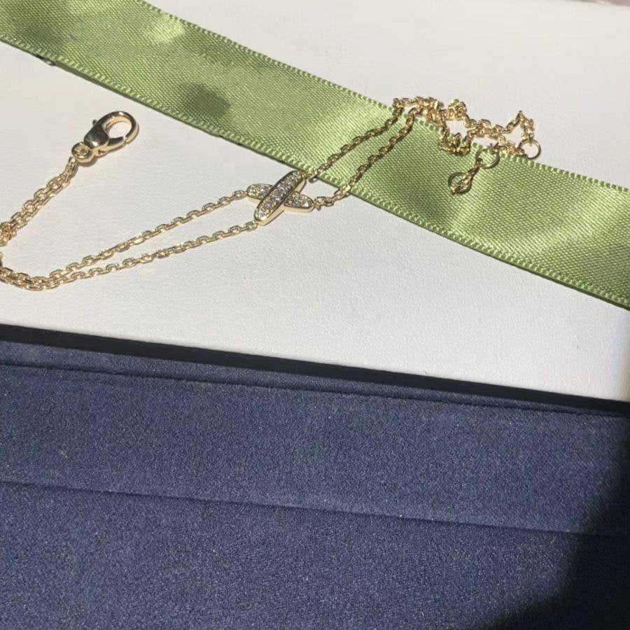 Chaumet Jeux Bracelet Gold Cubic Zirconia