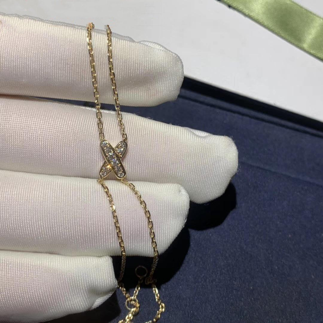 Chaumet Jeux Bracelet Gold Cubic Zirconia