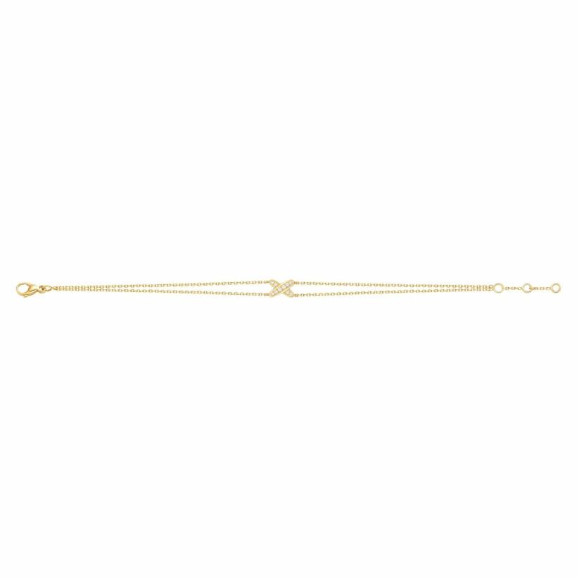 Chaumet Jeux Bracelet Gold Cubic Zirconia