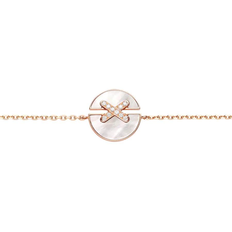 Chaumet Jeux de Bracelet MOP Pink Gold Cubic Zirconia