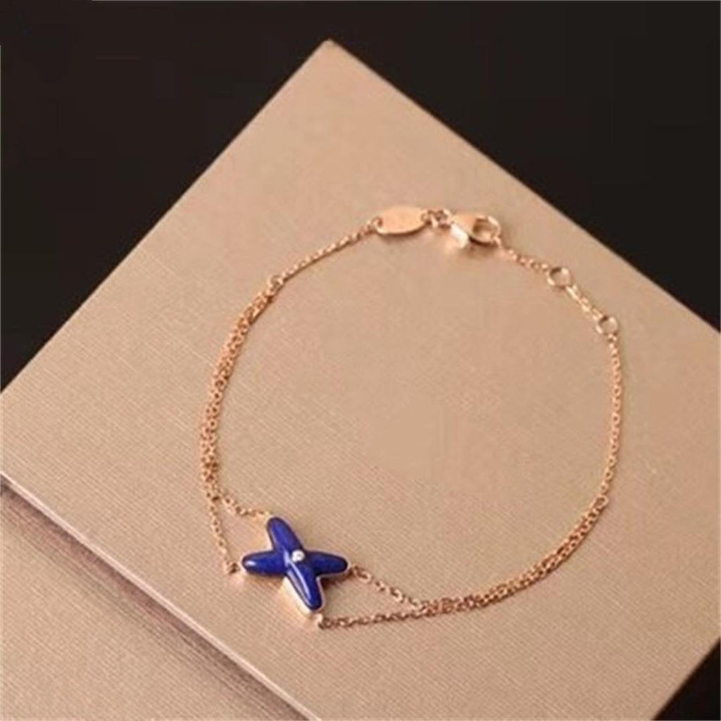 Chaumet Jeux Bracelet Agate Pink Gold 1 Cubic Zirconia