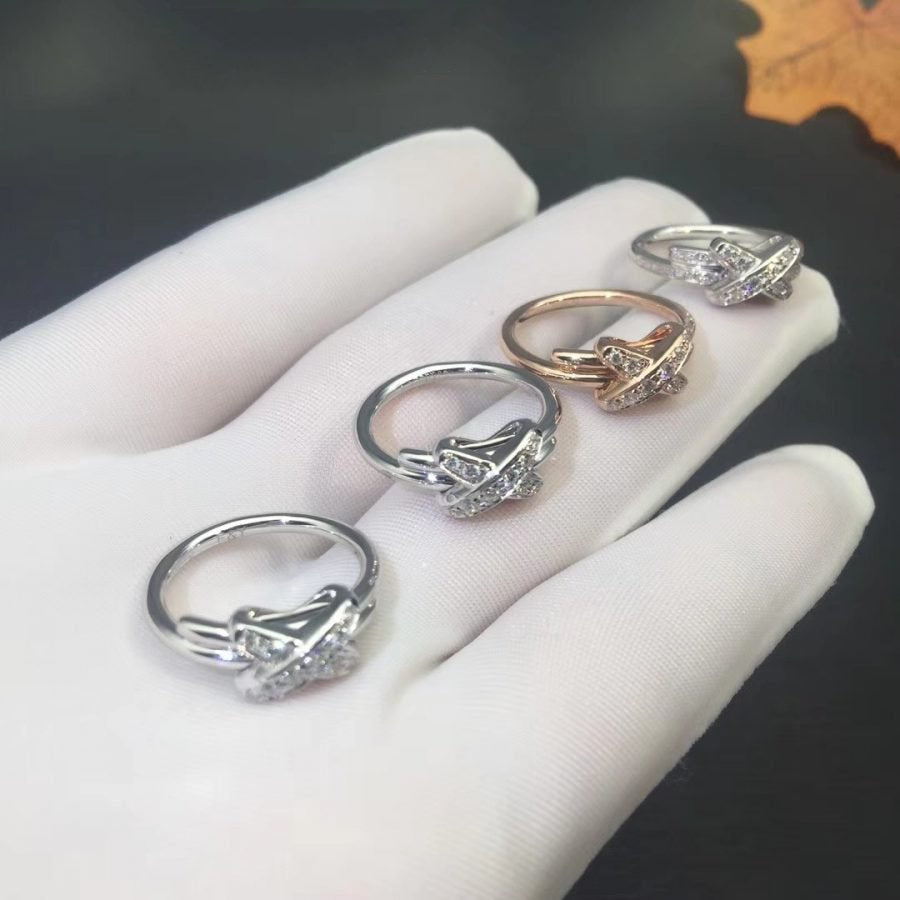 Chaumet Jeux de Silver Cubic Zirconia Ring