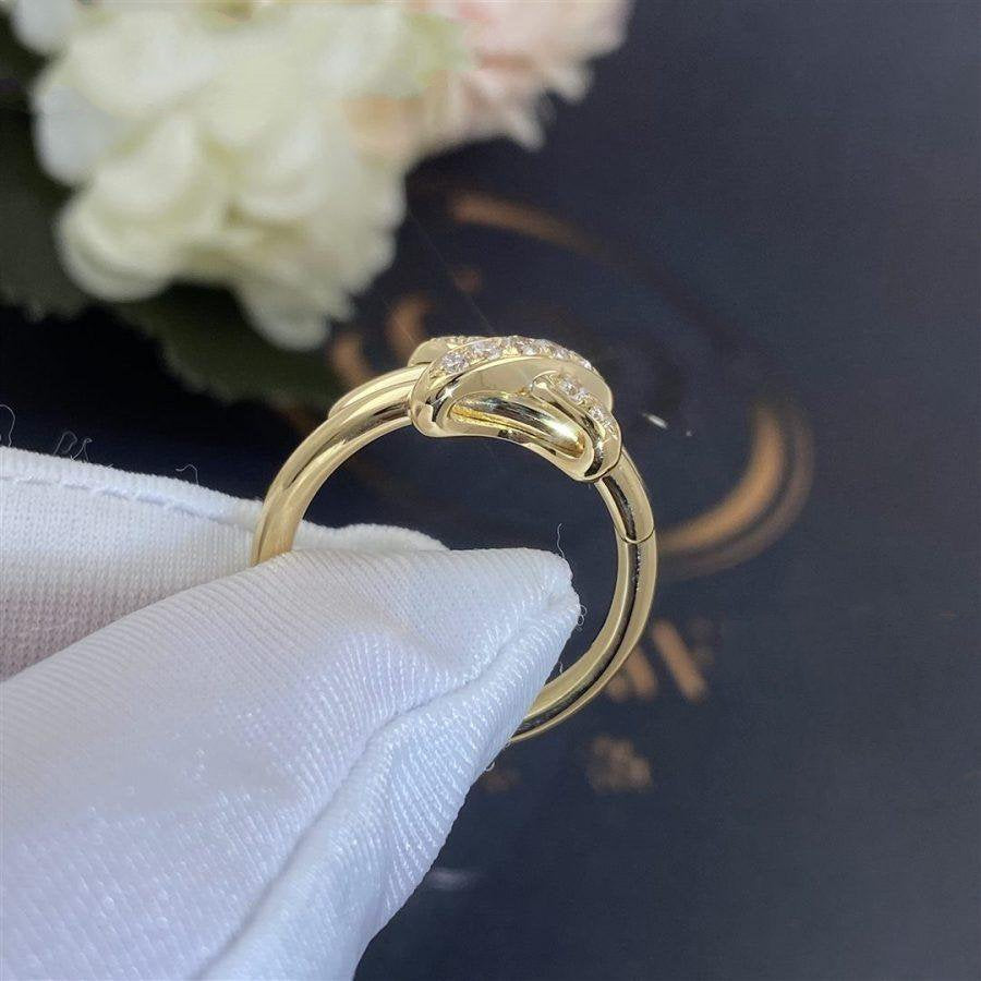 Chaumet Jeux de Gold Cubic Zirconia Ring