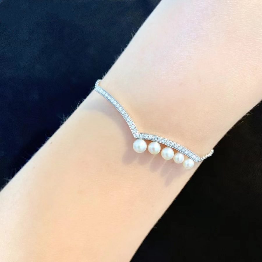 Chaumet Josephine Bracelet Silver Cubic Zirconia