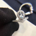 Chaumet Josephine Ring Turquoise Silver Cubic Zirconia