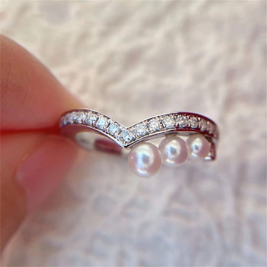 Chaumet Josephine Silver Cubic Zirconia Ring
