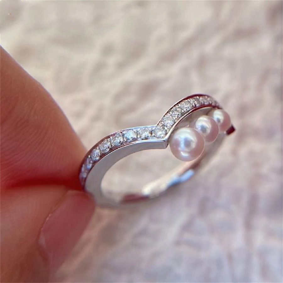 Chaumet Josephine Silver Cubic Zirconia Ring