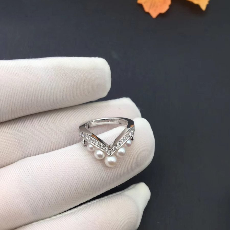Chaumet Josephine Ring Silver Cubic Zirconia