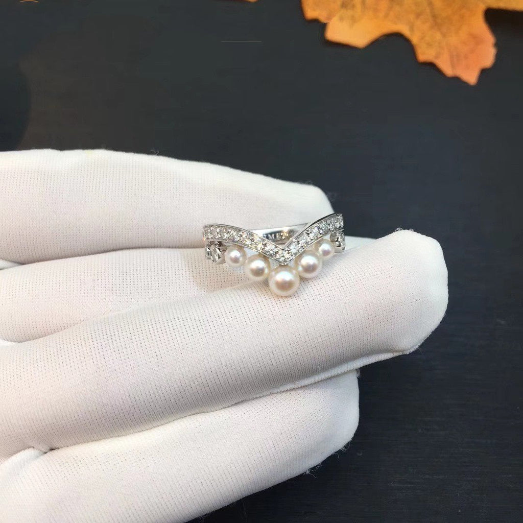 Chaumet Josephine Ring Silver Cubic Zirconia