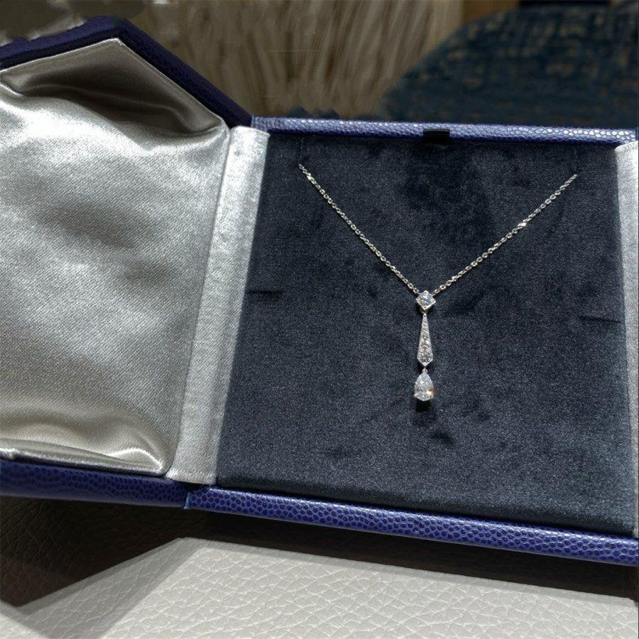 Chaumet Josephine Silver Cubic Zirconia Necklace - Style 1