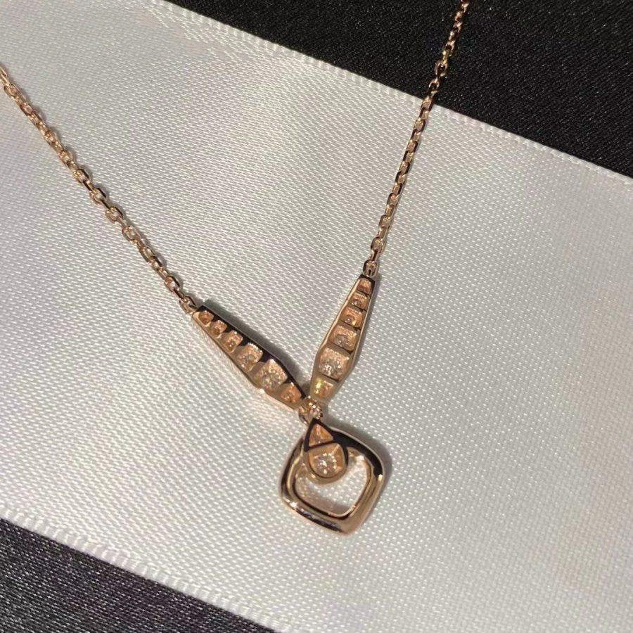 Chaumet Josephine Gold Cubic Zirconia Necklace