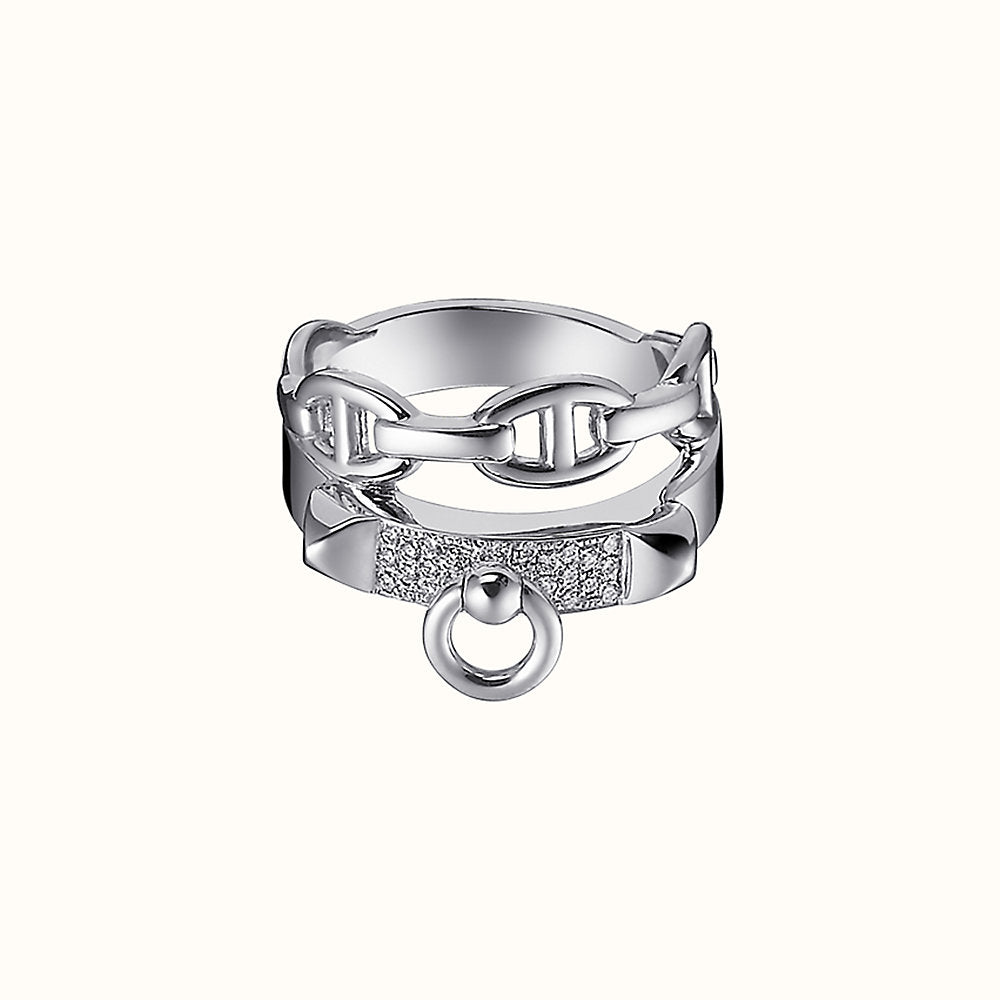 Hermes Kelly Cubic Zirconia Ring