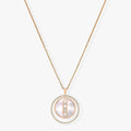 Messika Lucky Move Mm Nacre Blanche Cubic Zirconia Necklace