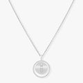 Messika Lucky Move Mm Silver Cubic Zirconia Necklace