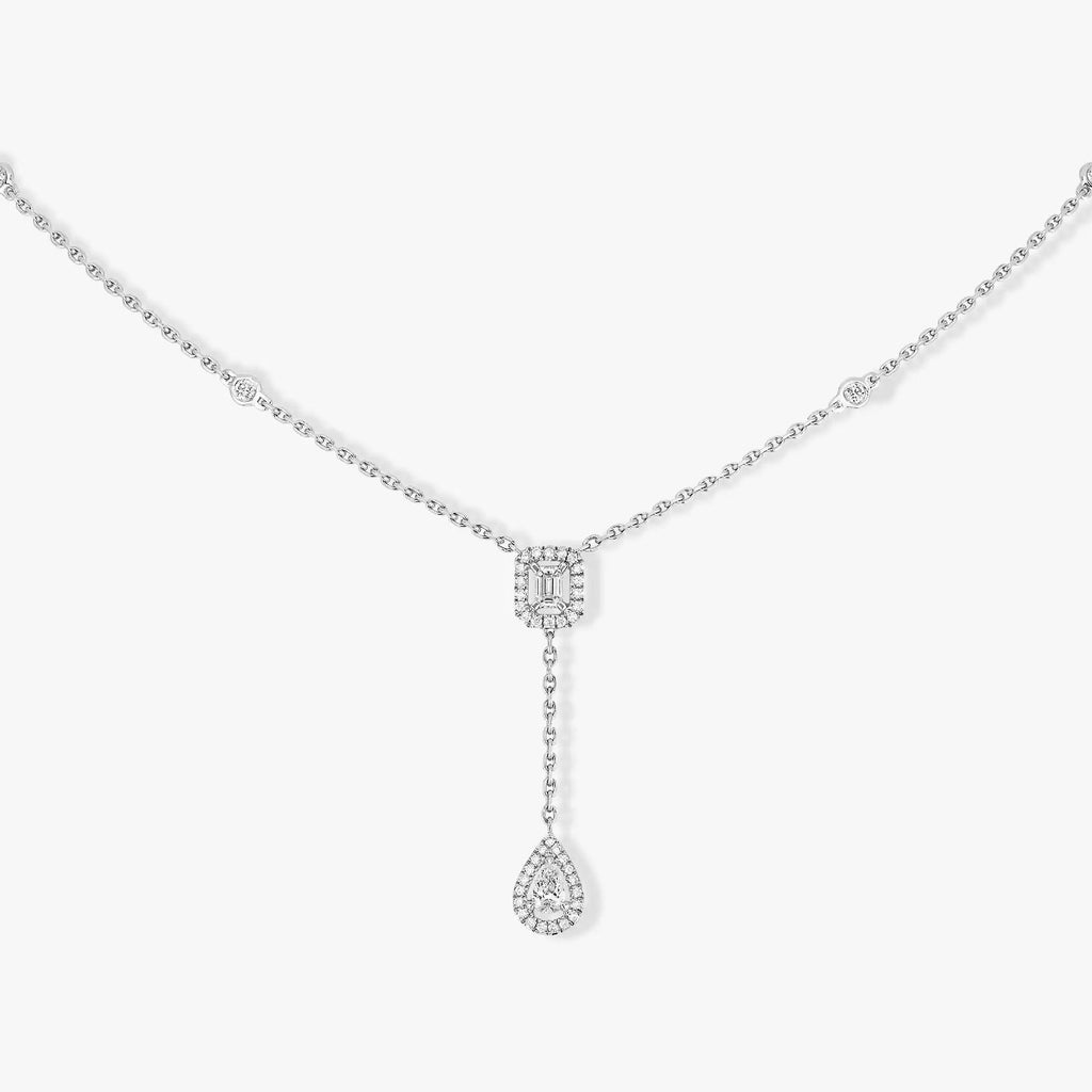 Messika My Twin Cracate Cubic Zirconia Necklace