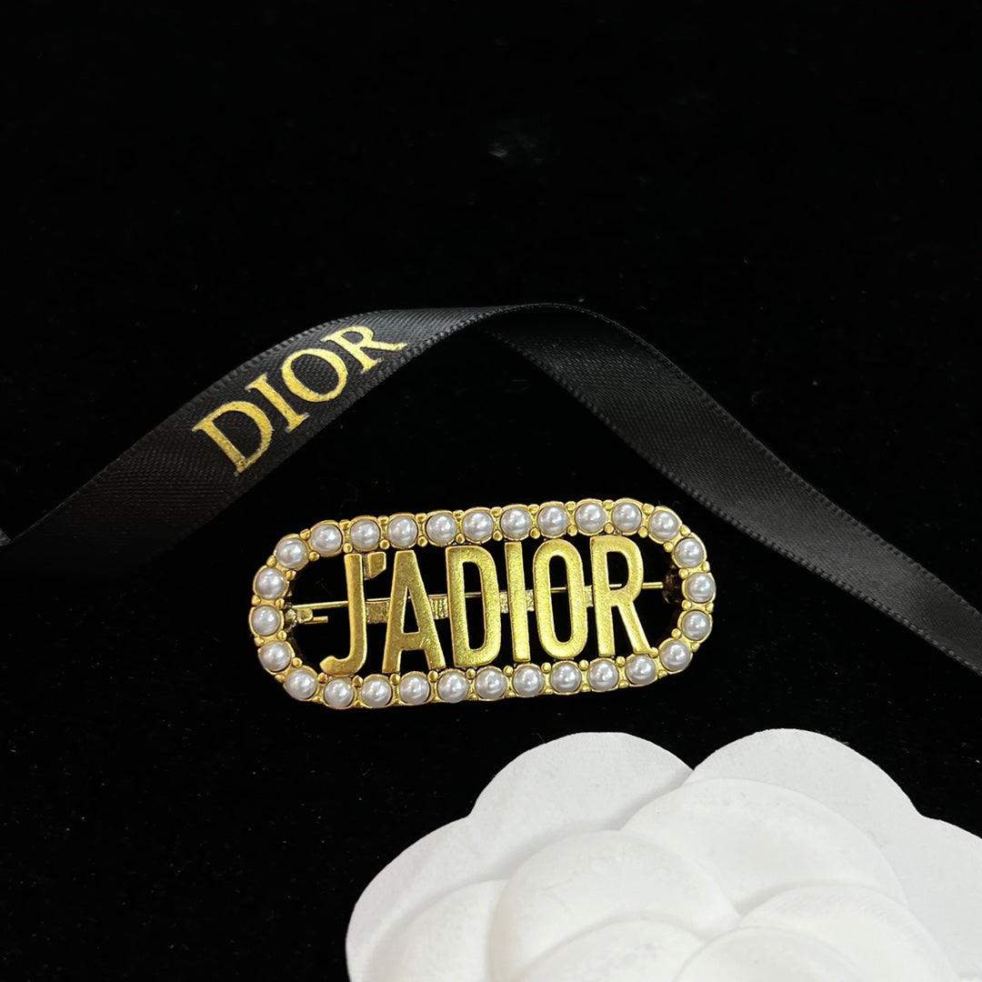Dior CD Brooch 12
