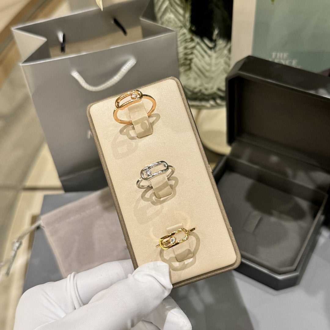 Messika Move Uno 1 Cubic Zirconia Ring
