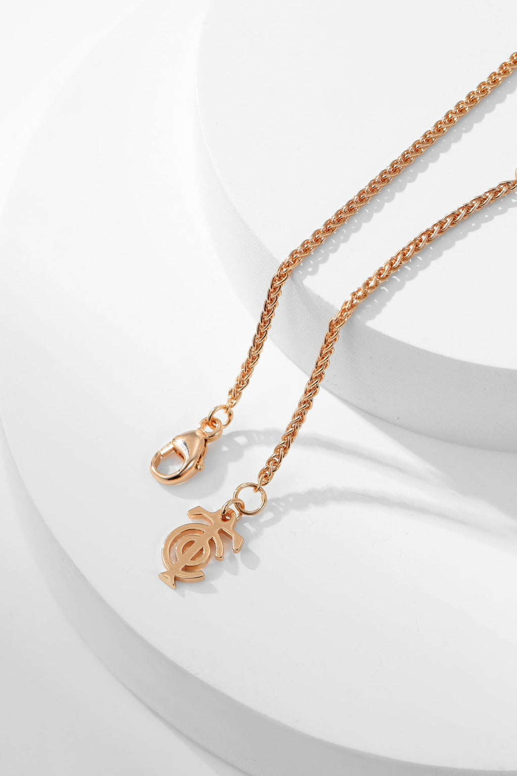 Tiffany Tiffan Key Woven Cubic Zirconia Necklace