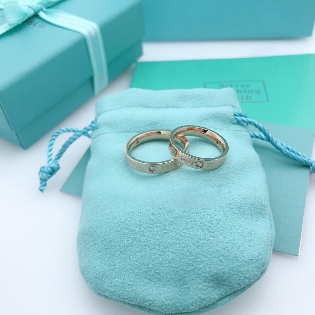 Tiffany Three-Cubic Zirconia Ring
