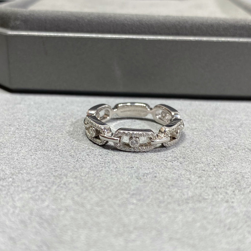Messika Move Link Paved Cubic Zirconia Ring