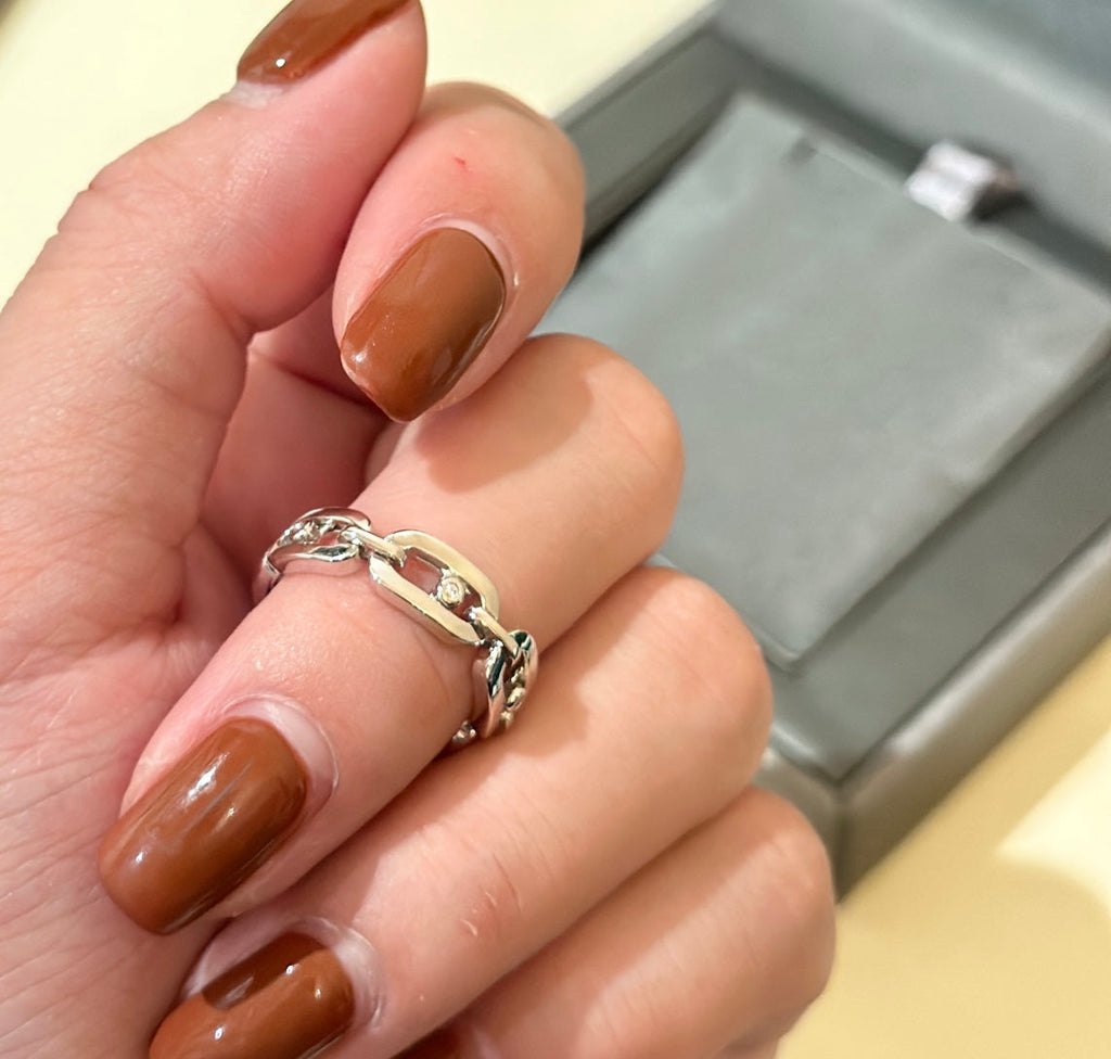 Messika Move Link Cubic Zirconia Ring
