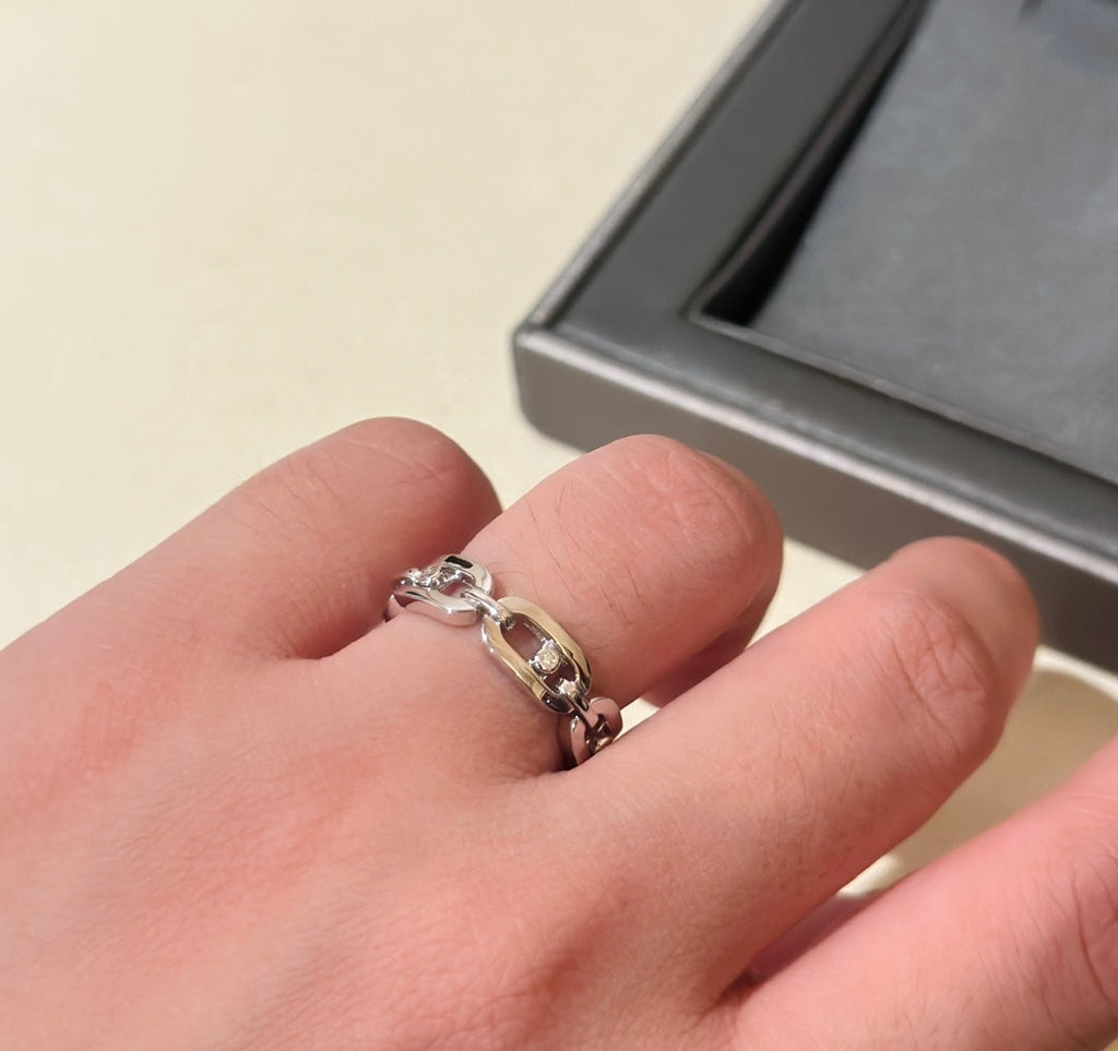 Messika Move Link Cubic Zirconia Ring